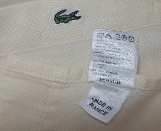 Camisa Lacoste Vintage made in france