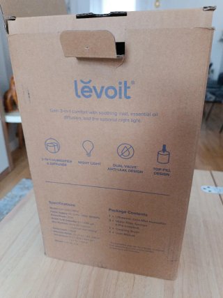Humidificador Levoit Dual 150 Blanco ultrasonido
