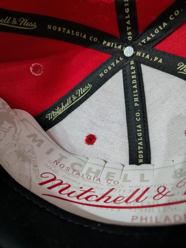 Gorra NBA Chicago Bulls Mitchell & Ness original