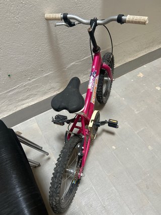 Bicicleta infantil rosa