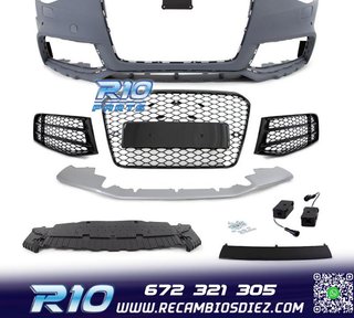 PARAGOLPES DELANTERO AUDI A5 8T 12-16 LOOK RS5 PDC + LIP SPO