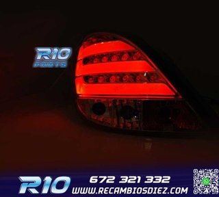 PILOTOS LED PEUGEOT 207 06-09 AHUMADOS