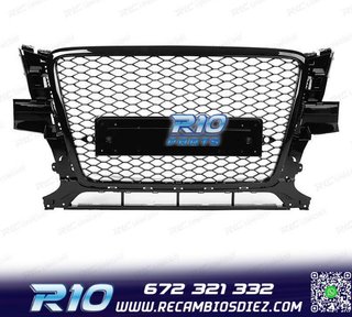 PARRILLA AUDI Q5 8R 08-12 LOOK RS NEGRO