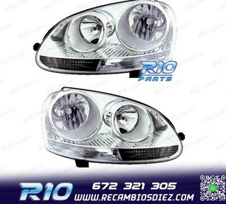 FAROS PARA VOLKSWAGEN VW GOLF V 03-08 JETTA III 05-10