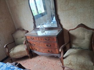 Dormitorio Matrimonio Madera Años 50