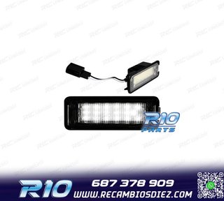 LUCES DE MATRÍCULA LED PARA SEAT EXEO 2009-2015