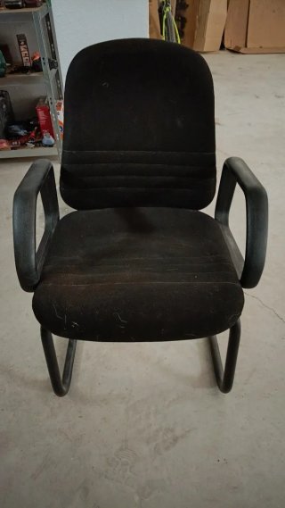 2 Sillas de Oficina Negras