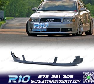 SPOILER LIP DELANTERO AUDI A4 00-04 LOOK S LINE