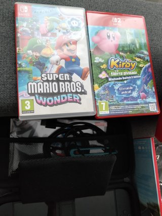 Nintendo Switch Negra + 2 Juegos