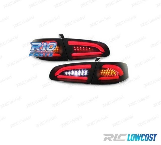 PILOTOS SEAT IBIZA 6L 02-08 CARDNA LIGHTBAR FONDO NEGRO LED