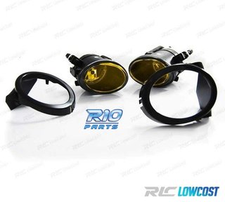 FAROS ANTINIEBLA BMW E46 98-06 E39 95-03 CRISTAL AMARILLO PA