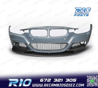 PARAGOLPES DELANTERO BMW F30 F31 LOOK M PERFORMANCE PDC ABS