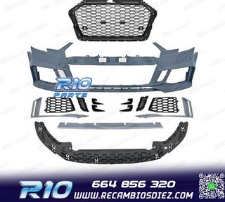 PARAGOLPES DELANTERO AUDI A3 SPORTBACK 16-20 LOOK RS3 PDC
