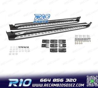 ESTRIBERAS ESTRIBOS KIA SPORTAGE 15-21 CROMO