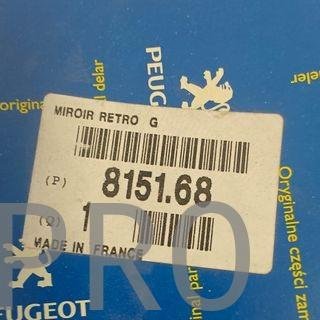 ESPEJO DEL RETROVISOR IZQUIERDO PEUGEOT 205 NUEVO