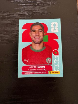 Cromos Mundial FIFA Achraf Hakimi
