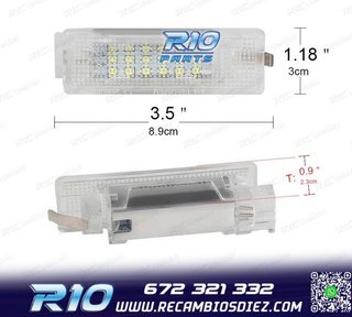 PLAFÓN LED DE MALETERO SEAT VW