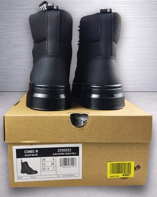 Dr. Martens Combs W Negras T.38 Mujer botas nuevas