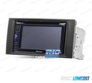 MARCO NEGRO RADIO 2-DIN PARA VOLKSWAGEN VW TOUAREG 02-10 T5