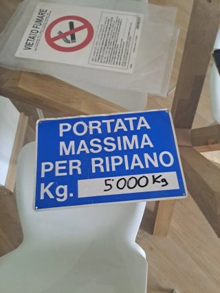 Placca Portata Massima 5000 Kg