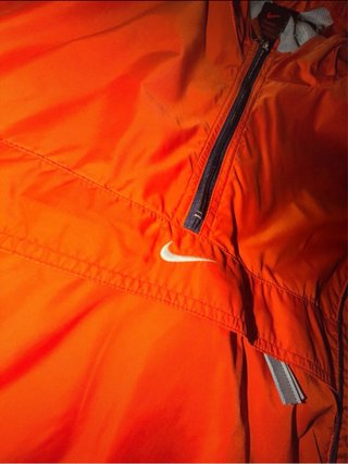 Sudadera Nike Vintage Naranja Media Cremallera