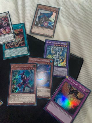 90 Carte Yu-Gi-Oh olografiche. Collezione Rarità V