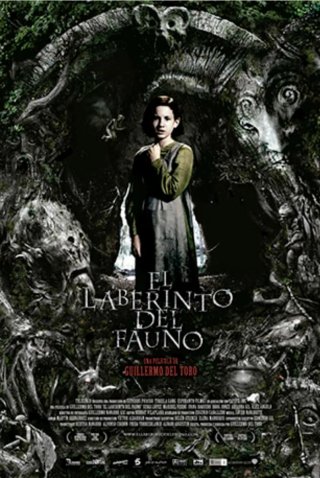 Cartel El Laberinto del Fauno Guillermo del Toro