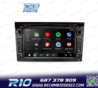 RADIO GPS ANDROID 11 PARA OPEL ASTRA H VIVARO ZAFIRA VECTRA