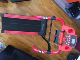 Cinta de Correr DELUXE 13 Fitness Roja