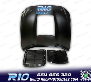 CAPO FORD MUSTANG 15-17 LOOK GT500 ALUMINIO