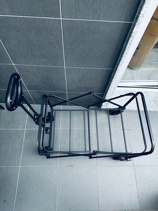 Carrinho de transporte dobrável