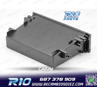 CAJA ALMACENAMIENTO RADIO 1-DIN UNIVERSAL 180*50*98 MM CON