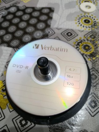 13 DVD-R Verbatim 4.7GB 16x 120min