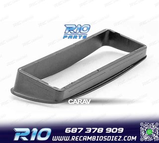 MARCO NEGRO RADIO 1-DIN PARA PEUGEOT 206 98-07