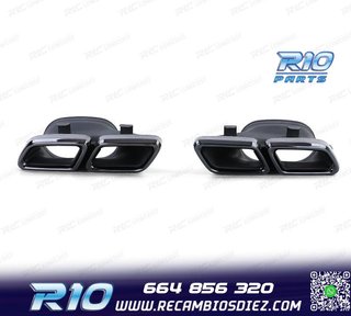 COLAS ESCAPE MERCEDES CLASE C W205 14-18 LOOK C63 AMG