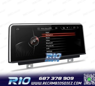 RADIO GPS ANDROID 14 BMW SERIE 3 SERIE 4 10,25"