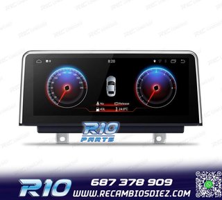 RADIO GPS ANDROID 14 BMW SERIE 3 SERIE 4 10,25"