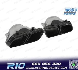 COLAS DE ESCAPE MERCEDES GLE W167 19- LOOK GLE63 NEGRO