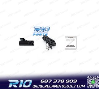 CÁMARA FRONTAL DE GRABACIÓN DVR 360º RADIOS XTRONS