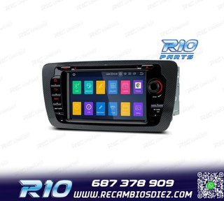 RADIO GPS ANDROID 12 PARA SEAT IBIZA 6J MK4 CARPLAY