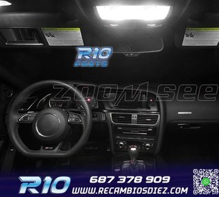 KIT 14 BOMBILLAS LED INTERIOR AUDI A5 S5 RS5 B8 08-15