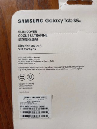 Funda Samsung Galaxy Tab S5e Slim Cover