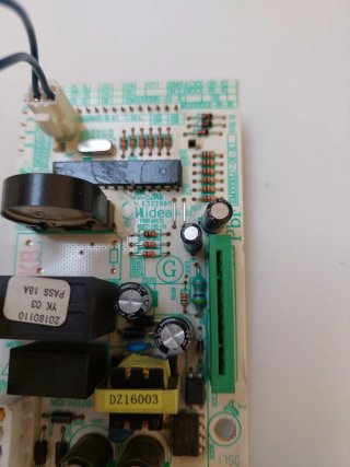 Placa Control Microondas Sharp R-242(IN)W