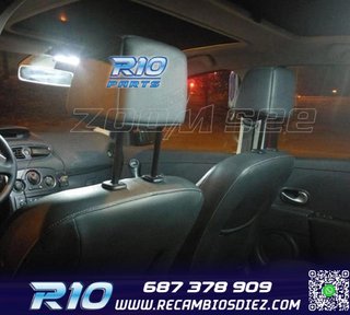 KIT 15 BOMBILLAS LED INTERIOR PARA RENAULT CLIO III MK3 GRAN