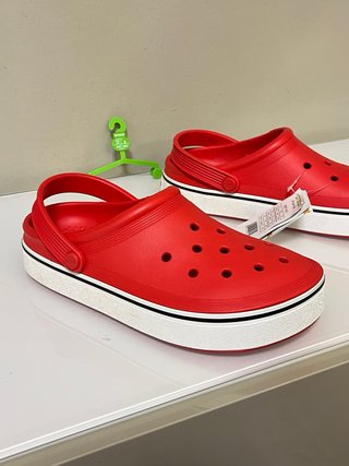 Ciabatte Crocs Taglia 39/40 Rosse