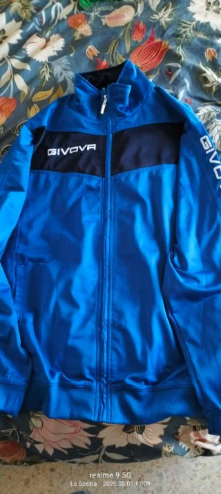 Giacca tuta Givova uomo blu