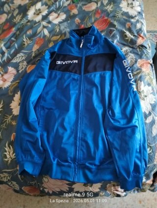 Giacca tuta Givova uomo blu