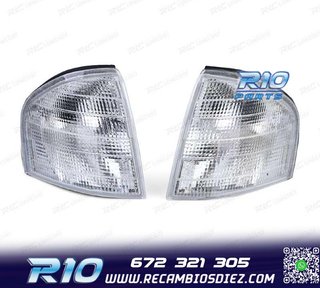 INTERMITENTES FRONTALES MERCEDES W202 S202 93-00 CRISTAL BLA
