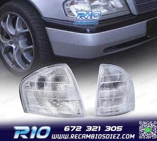 INTERMITENTES FRONTALES MERCEDES W202 S202 93-00 CRISTAL BLA