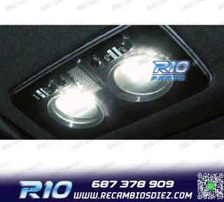 KIT 9 BOMBILLAS LED INTERIOR PARA ALFA ROMEO MITO 08-17
